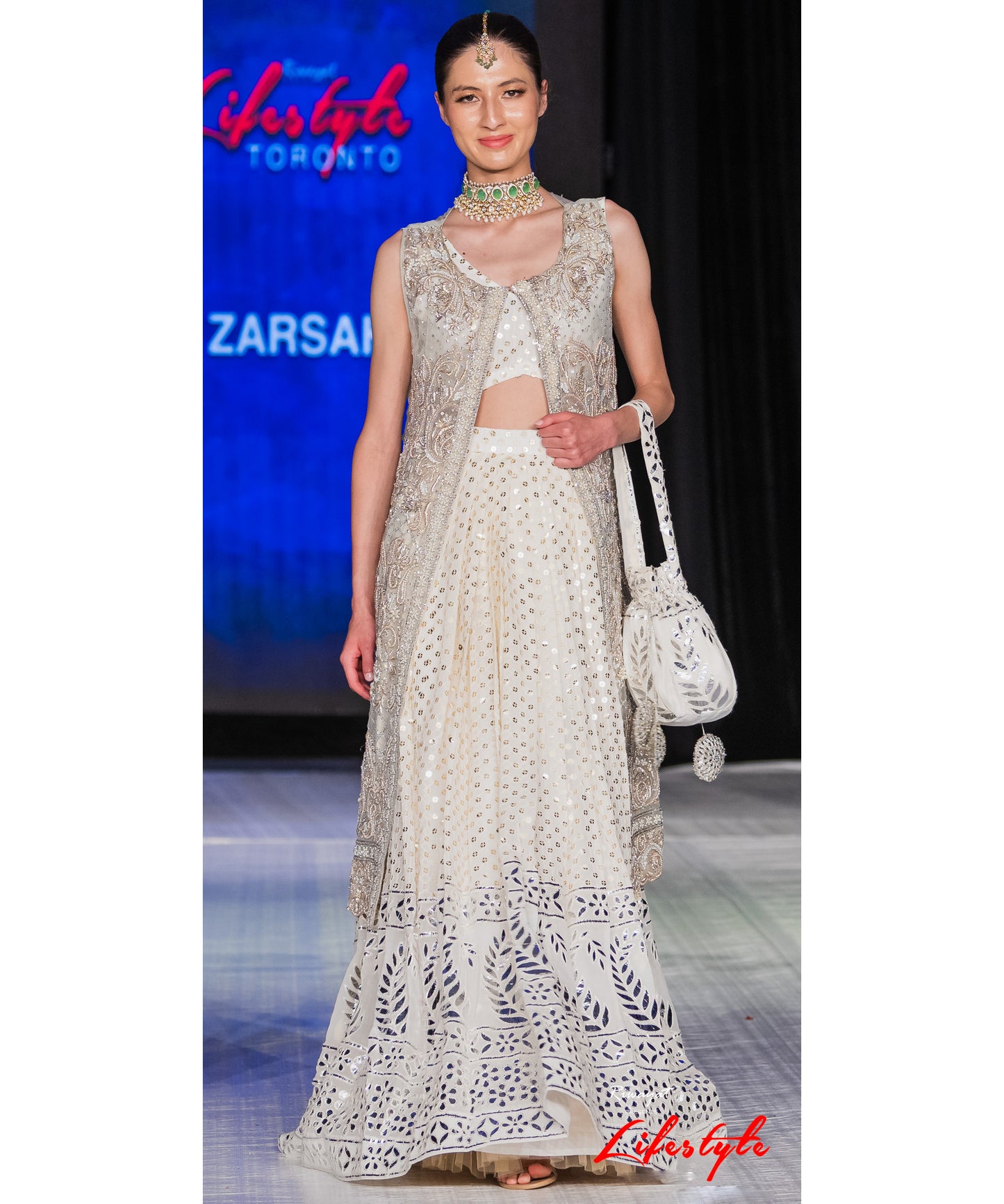 Designer Lehenga With Long Jacket