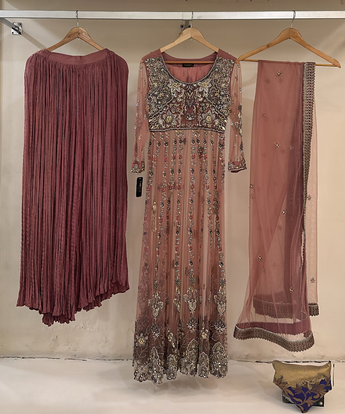 Pink Long Frock