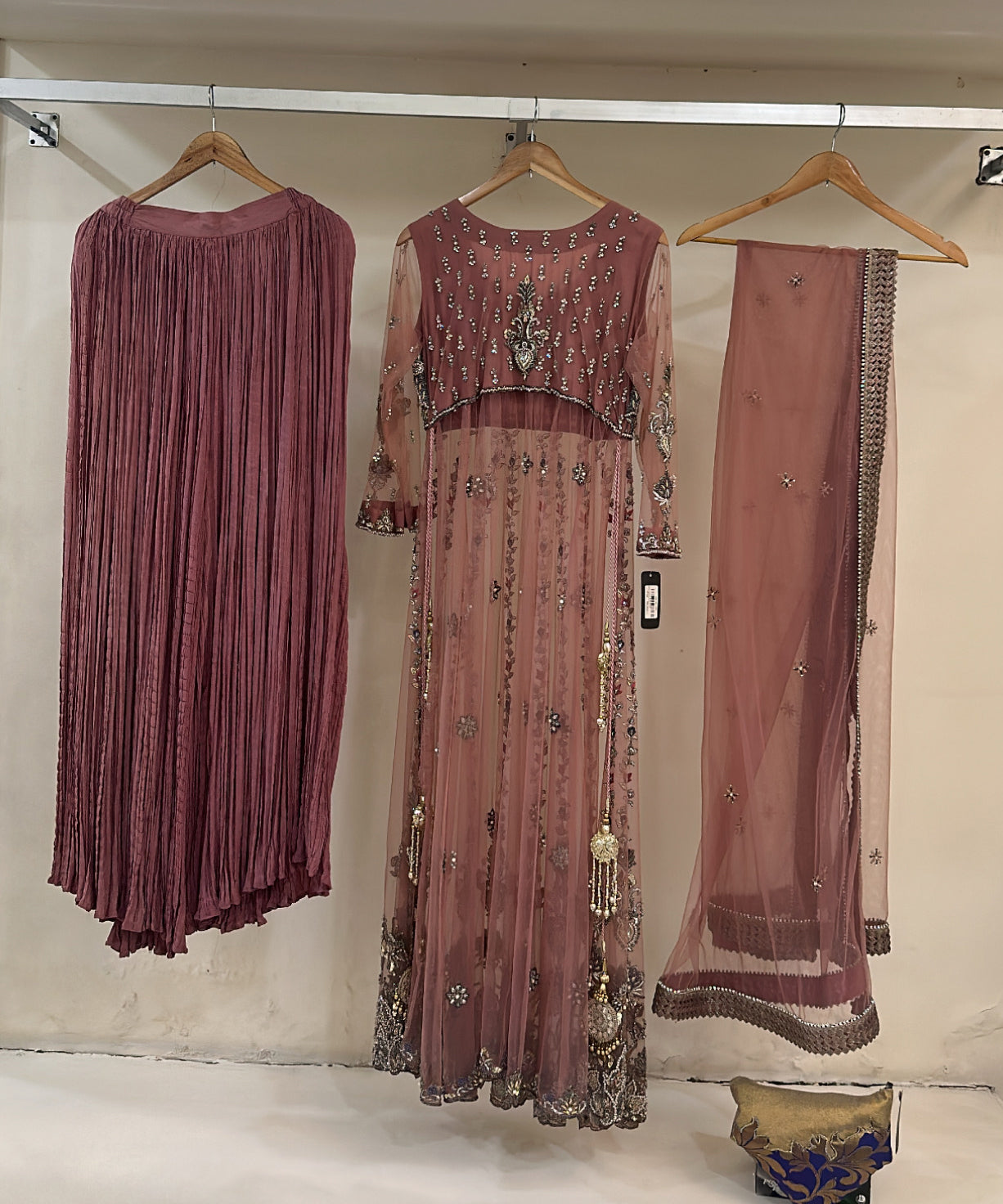 Pink Long Frock