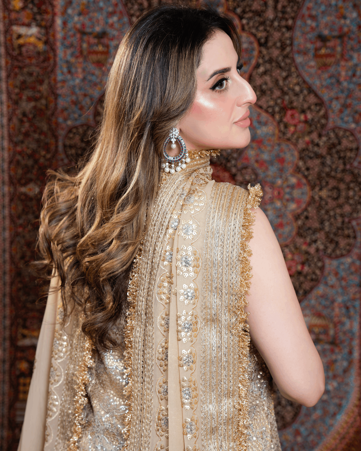 Banarsi Sequins Set