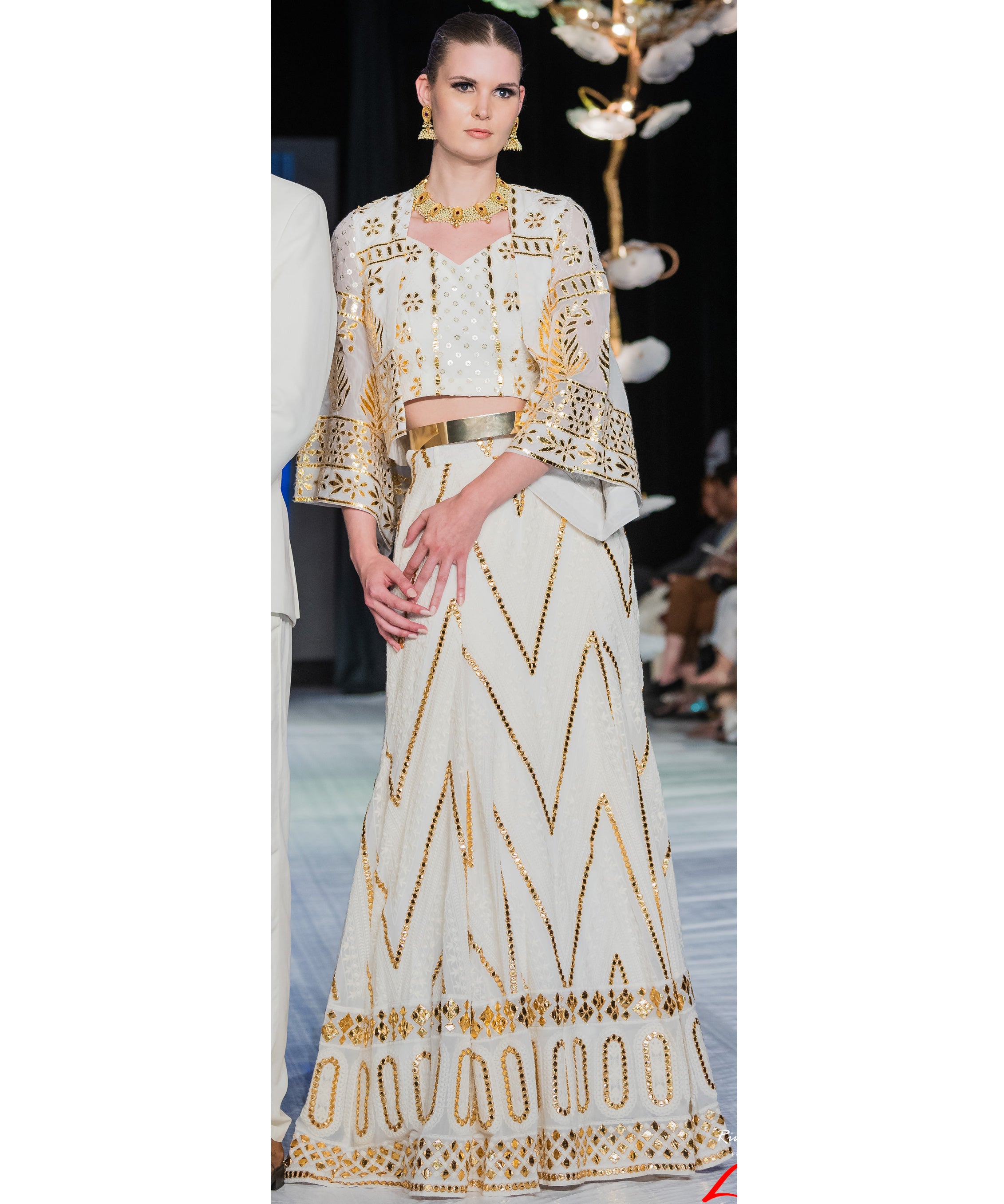 Bolero Lehenga Choli Design