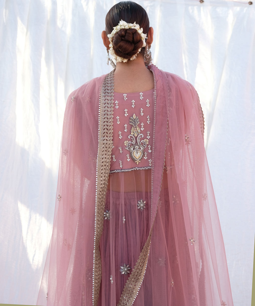 Pink Long Frock