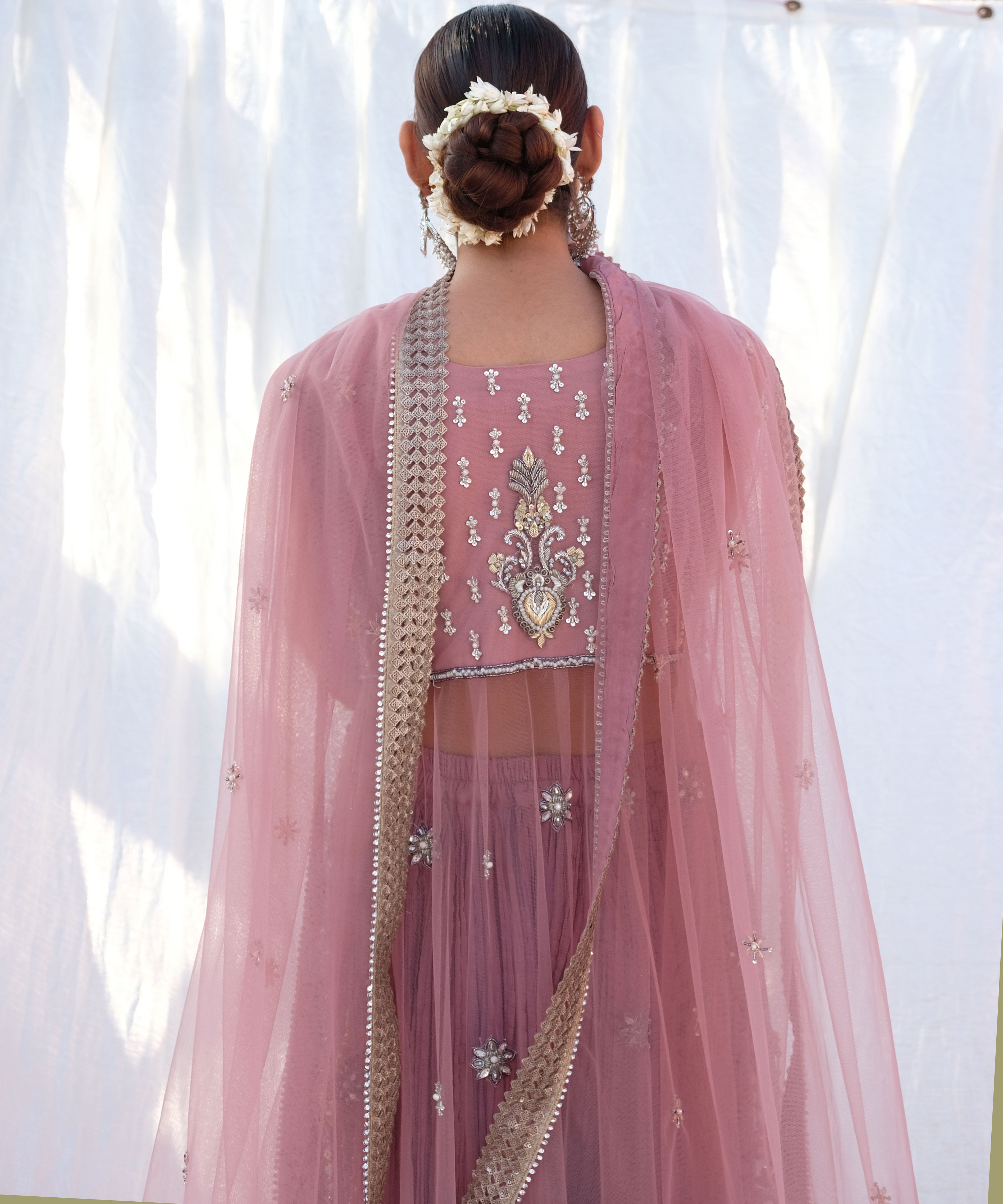 Pink Long Frock