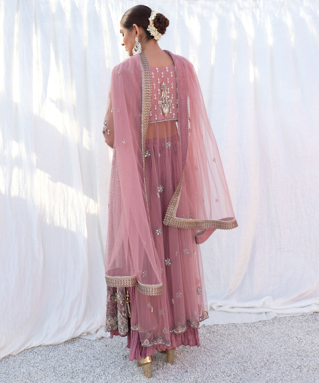 Pink Long Frock