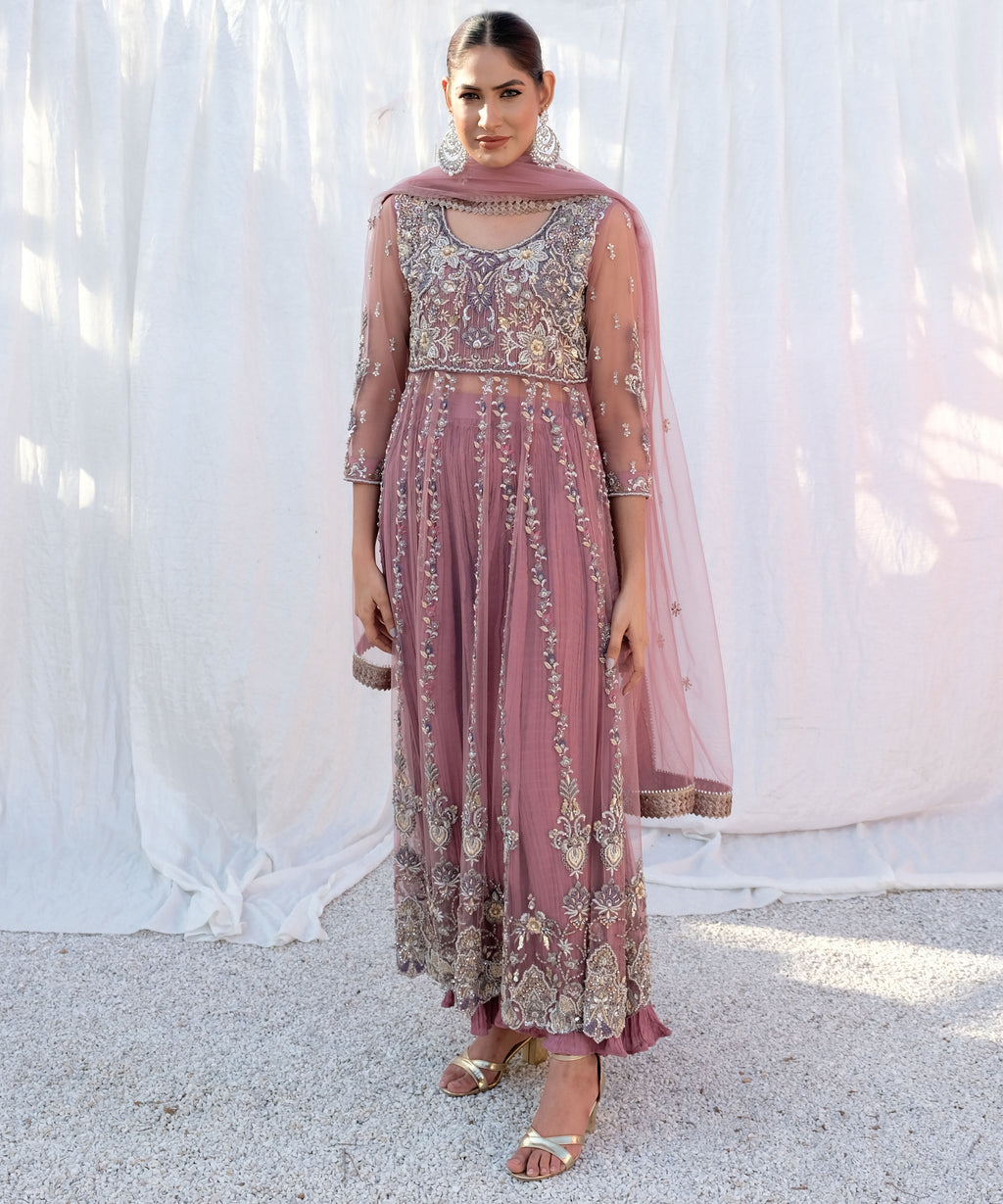Pink Long Frock